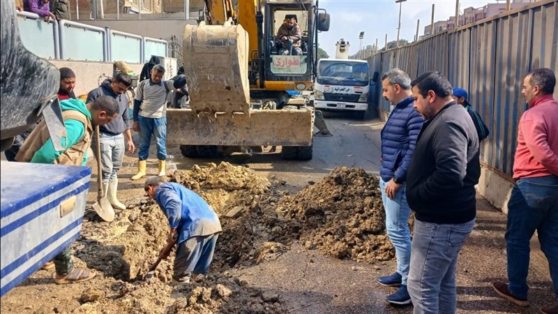 اصلاح خط المياه
