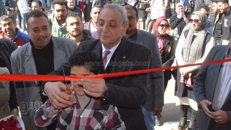 محافظ الغربية يفتتح