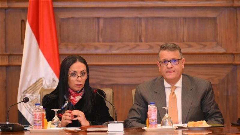 مايا مرسي وزيرة التضامن