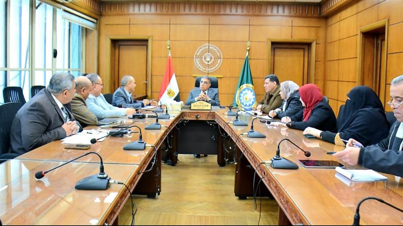 اجتماع محافظ الدقهلية،