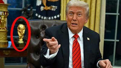 ظهر خلف ترامب، كيف وصل 