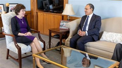 وزير الخارجية يؤكد لرئيسة لجنة اعتمادات الشيوخ الأمريكي ضرورة إقامة دولة فلسطينية