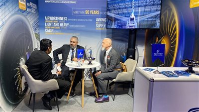 مصر للطيران للصيانة تشارك في مؤتمر ومعرض صيانة وعمرة الطائرات بالشرق الأوسط