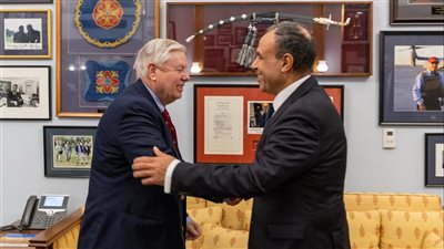 مصر تدعم الأمن والاستقرار بالشرق الأوسط، تفاصيل لقاء وزير الخارجية مع السيناتور ليندسي جراهام