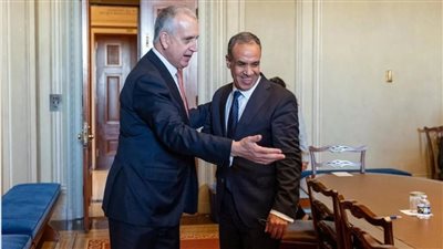 وزير الخارجية يؤكد لنائب أمريكي ضرورة حل الدولتين لحل أزمة الصراع الفلسطيني- الإسرائيلي