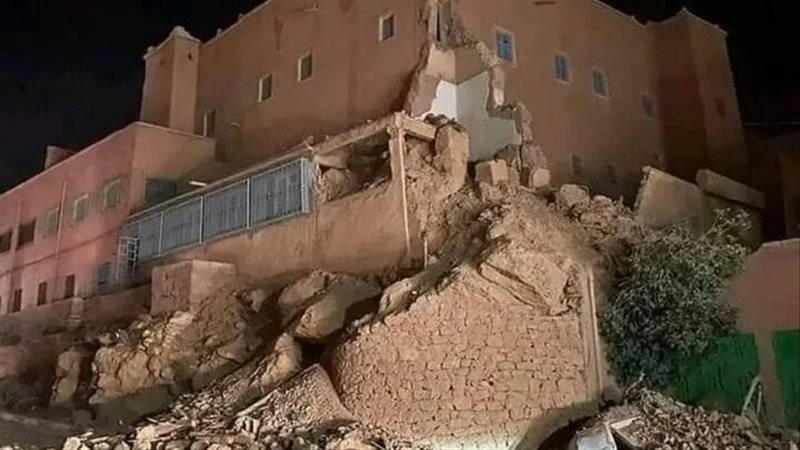زلزال يهز شمال المغرب،