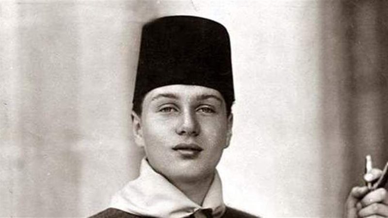 الملك فاروق في صباه،