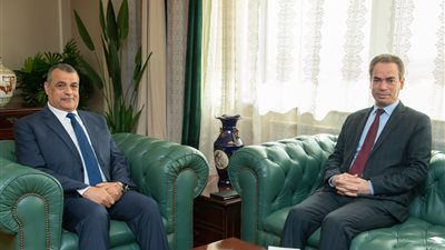 تفاصيل لقاء وزير الإنتاج الحربي ورئيس الهيئة الوطنية للإعلام