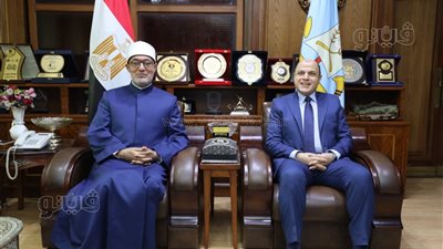 مفتي الجمهورية يزور كفر الشيخ ويقرر إنشاء فرع لدار الإفتاء لخدمة أهالي المحافظة