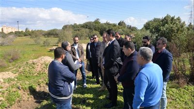 محافظ الدقهلية يكلف بتشكيل لجنة لرفع إحداثيات أرض الغابة الشجرية بجمصة