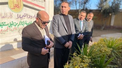 مدير الأنشطة بتعليم الدقهلية يتفقد مبادرة التشجير بمدارس السنبلاوين 