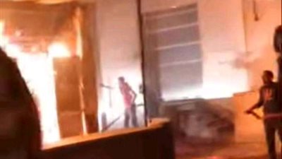 إخماد حريق نشب داخل سوبر ماركت بمدينة نصر 