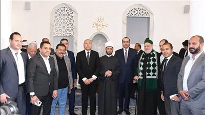 وزراء الأوقاف والرياضة والشئون النيابية ومحافظ القاهرة يفتتحون مسجد الطاهرة (صور)