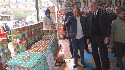 محافظ الغربية يفتتح معرض أهلًا رمضان بزفتى (صور)