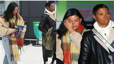 شاهد، أول ظهور علني لجود بيلينجهام مع صديقته المثيرة للجدل في المطار 