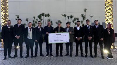 فريق هندسة المنصورة الأهلية يفوز بالمركز الأول في مسابقة دعم الابتكار والإبداع