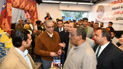 محافظ الفيوم يفتتح معرض أهلا رمضان أمام منافذ كلية الزراعة