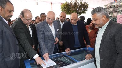 غنيم يفتتح معرض أهلًا رمضان بمدينة بني سويف لتوفير السلع بأسعار مخفضة