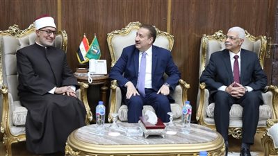 مفتي الجمهورية يبحث إمكانية إنشاء فرع لدار الإفتاء بالمنوفية 