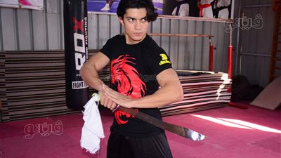 «سامي عبد الله» بروسلي السينما المصرية.. صانع الأكشن في الأفلام.. شارك في كواليس «رحيل» و«الممر».. ويدرب الشباب والأطفال على فنون الكونغ فو (فيديو وصور) 