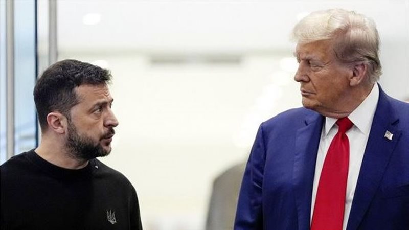 ترامب وزيلينسكي،