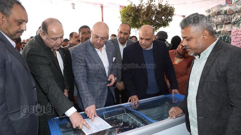 محافظ بني سويف يتتفقد