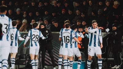 سوسيداد يفوز خارج ملعبه على ميتييلاند 2-1 في ذهاب ملحق الدوري الأوروبي