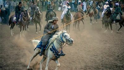 المشلاة والتربيعات، فنون لعبة المرماح بقرى الصعيد الجواني (فيديو)
