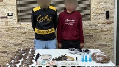 ضبط عاطلين يديران مصنع إستروكس فى السلام 