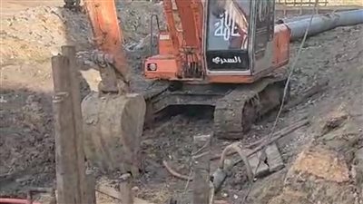 حفاظًا على سلامة الطلاب، ردم الحفائر المحيطة بالمعهد الأزهري بقرية الصفاصيف بدمنهور