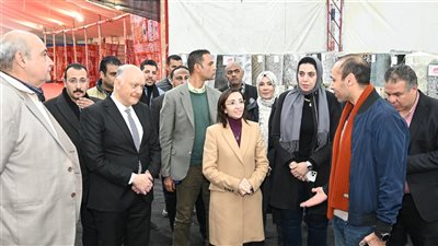 محافظ البحيرة تتابع اللمسات النهائية لمعرض 