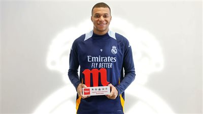 مبابي يحصد جائزة جديدة مع ريال مدريد