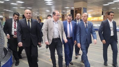 استقبال لبعثة الأهلي في مطار الأقصر الدولي استعدادًا لاحتفالية كأس العالم للأندية