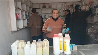 ضبط سلع مجهولة المصدر خلال حملات تموينية مكثفة بكفر الشيخ