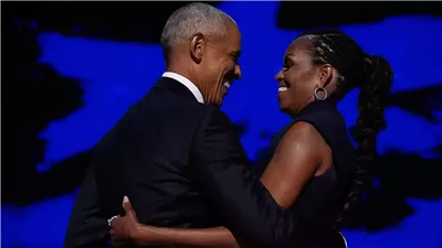 بعد شائعة انفصالهما، باراك أوباما يغازل زوجته بتغريدة بمناسبة عيد الحب