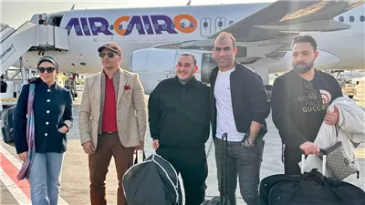 عقب الاحتفالية التاريخية بالأقصر، مطار القاهرة يستقبل بعثة النادي الأهلي