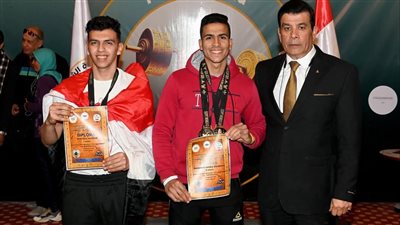 فوز طلاب جامعة القناة بالذهب والبرونز في كأس العالم للقوة البدنية (صور) 