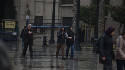 حالة الطقس اليوم، أمطار متوسطة على الوجه البحري تمتد إلى القاهرة مساء