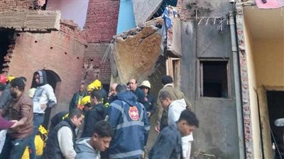 أول فيديو لموقع انهيار عقار كرداسة ومصرع 10 أشخاص