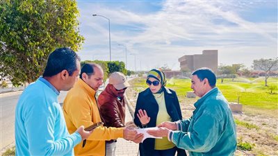 رئيس جهاز السويس الجديدة تتفقد أعمال ازدواج خط المياه والزراعة بالحي الصناعي بعتاقة