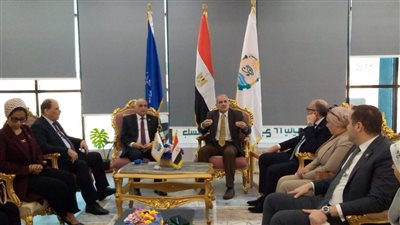 جامعة أسوان تستقبل وفد 