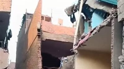 مكون من 3 طوابق، تفاصيل معاينة موقع انهيار عقار كرداسة (صور)