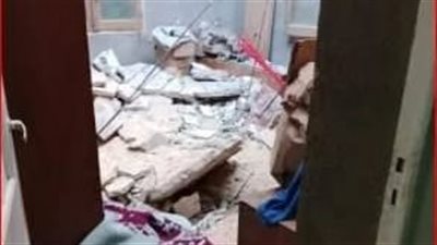 مصرع شخص في انهيار جزئي لعقار بالقليوبية