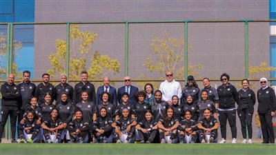 بحضور أبوريدة، منتخب الكرة النسائية يختتم استعداداته قبل السفر إلى رواندا 