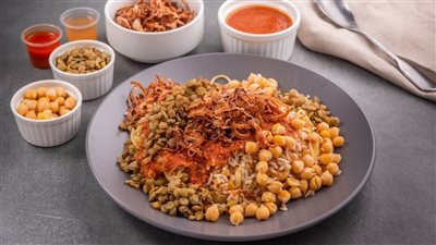 اعمليه لأسرتك قبل رمضان، طريقة الكشري المصري زي المحلات