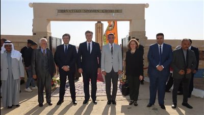 وزير الثقافة يرافق رئيس الحكومة الكرواتية في زيارة للمتحف المصري الكبير