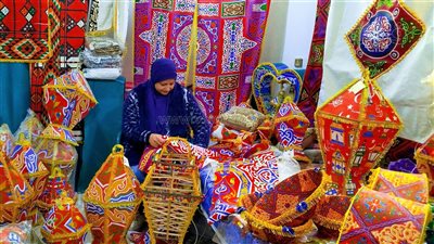 صناعة الخيامية في الغربية، فن تراثي يضيء ليالي رمضان ويجسد تاريخًا عريقًا (فيديو)