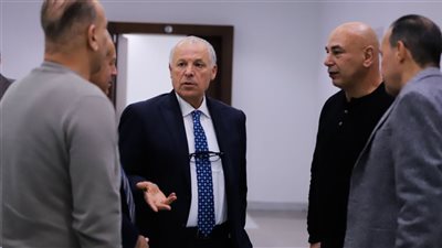 أبو ريدة يناقش مع حسام حسن ترتيبات معسكر منتخب مصر بشهر مارس