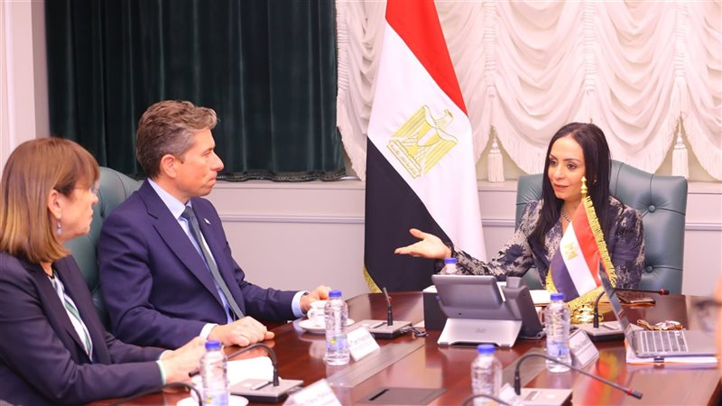 مايا مرسي وزيرة التضامن