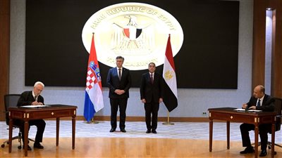 توقيع مذكرة تفاهم بين هيئة الاستثمار ووزارة الاقتصاد بكرواتيا 